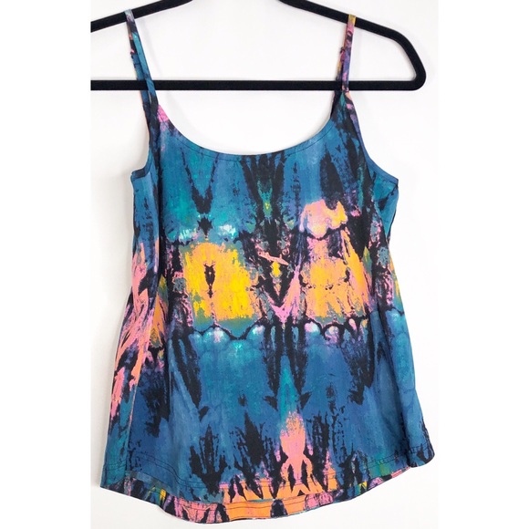 Hurley Tops - Hurley abstract tie dye tank S